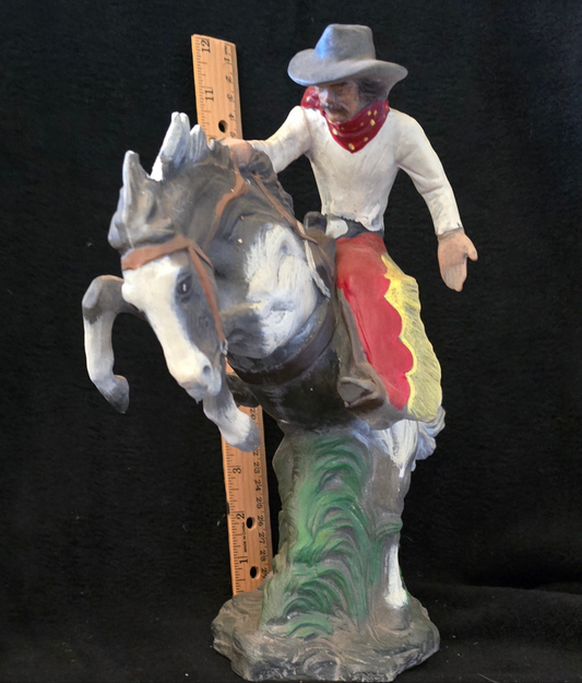 Ceramic Bronc rider